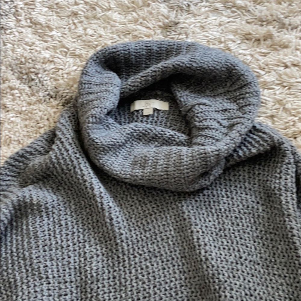 Loft cowl neck sweater